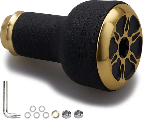 HEIGHTEN 24mm Fishing Reel Handle Knob for Shimano Daiwa Baitcasting Spinning Reel Stradic Vanford Sahara FI Tranx SLX Ballistic Exceler Tatula TPE