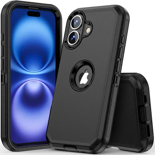 Miniatura 29 de COOYA Funda para iPhone Air de Protección Completa del Cuerpo contra Caídas, Funda Resistente a Prueba de Golpes de 3 Capas, Híbrida de Servicio