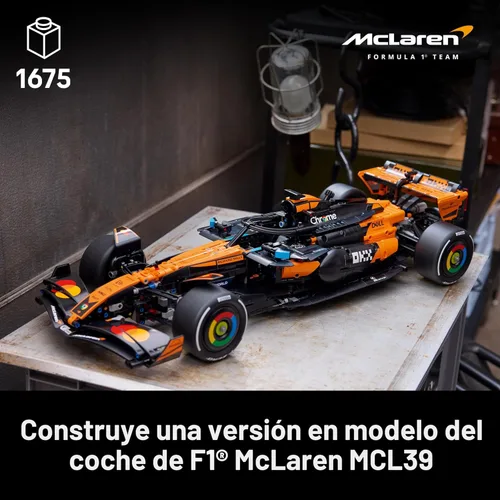 Miniatura 2 de LEGO Technic McLaren MCL39 F1 - Juego de construcción de automóviles para adultos, decoración de habitación u oficina para hombres y mujeres, a
