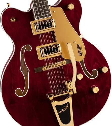 Miniatura 5 de Gretsch G5422TG Guitarra eléctrica electromática clásica de doble corte con Bigsby - Mancha de nogal