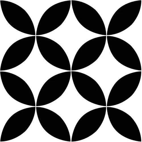 Miniatura 11 de FloorPops FP3301 Azulejos adhesivos para suelo Starlight, color negro (Paquete de 2)