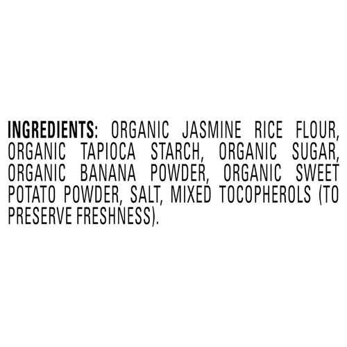 Miniatura 9 de Happy Baby Diente suave Detectores orgánicos de dentición orgánica Banana Sweet Potato, 12 Caja de conteo (paquete de 6) galletas de arroz calmantes