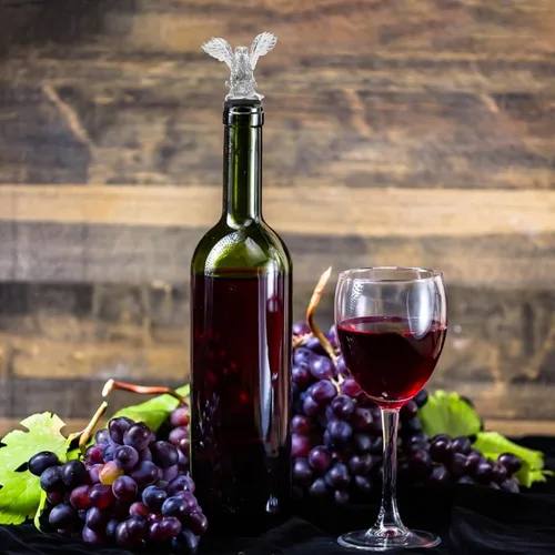 Miniatura 9 de Decantador de vino vertedor de vino Tapones de botella: Aleación de cabeza de águila vertedor de botella Aireadores de vino Vino Champán Tapón Caño