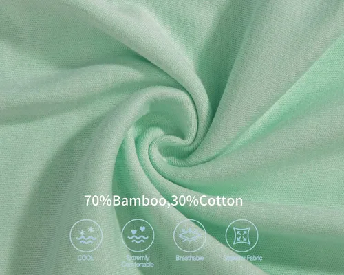 Miniatura 4 de GUISBY Body de bambú de manga corta para bebés de 0 a 24 meses