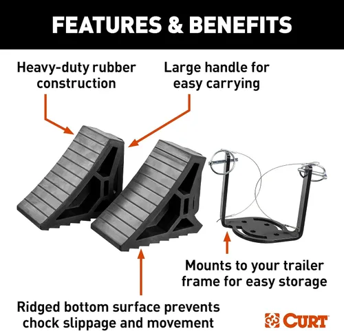 Miniatura 3 de CURT 22802 Calzos de Rueda HD Paquete de 2 con Soporte de Montaje
