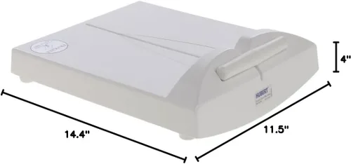 Miniatura 3 de HUBERT Cortador de queso melamina blanca - 14 2/5" L x 11 1/2" W x 4" H