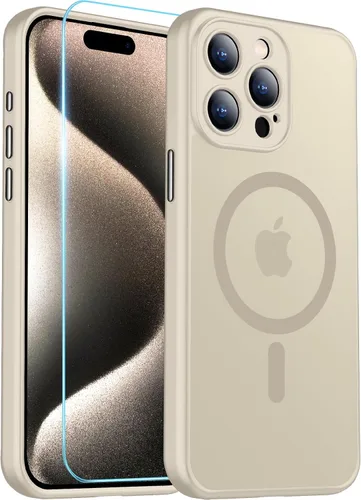 Miniatura 26 de Red2Fire Funda magnética para iPhone 13 Pro Max, protección completa mejorada de la cámara, compatible con MagSafe, funda protectora translúcida