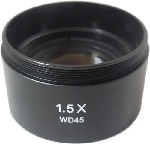 Miniatura 3 de Kit de microscopio 0.3 x 0.75 x 1.5 x objetivos auxiliares estéreo, microscopio barlow lente para microscopio de zoom trinocular binocular