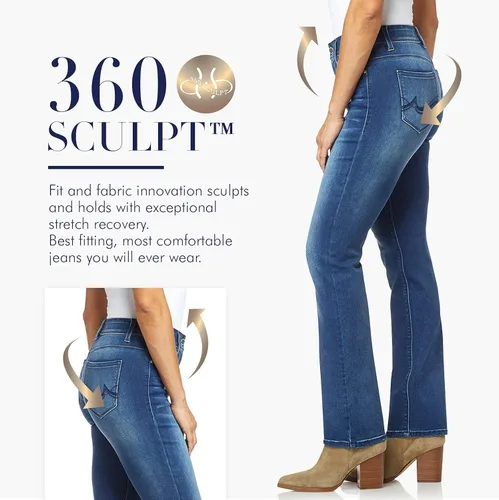 Miniatura 6 de Angels Forever Young Pantalones de mezclilla 360 Sculpt Bootcut para mujer
