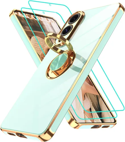 Miniatura 23 de Gritup Funda para Samsung Galaxy A14 5G: Funda Samsung A14 con 2 Protectores de Pantalla, Soporte de Anillo con Rotación 360°, Soporte Magnético