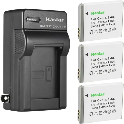 Miniatura 6 de Kastar Reemplazo del cargador de batería de pared de CA para Canon PowerShot S120, PowerShot SD770 es, PowerShot SD980 es, PowerShot SD1200 es