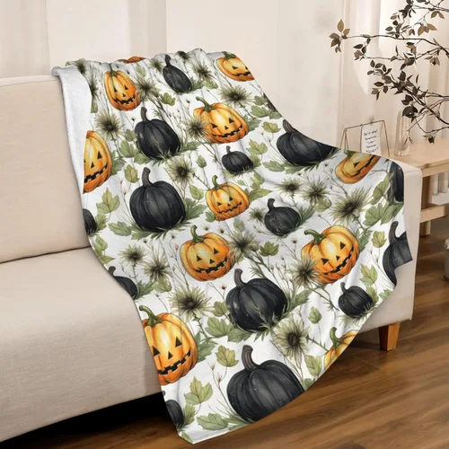 Miniatura 44 de Manta de murciélago de Halloween para bebé, regalo súper suave, manta acogedora para recién nacido, manta de recepción para bebé, manta para cuna