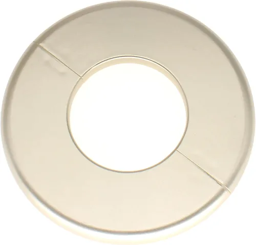 FDXGYH 2 piezas de 2.0 pulgadas ABS brida dividida de pared cinta autoadhesiva redonda cubierta de placa para tubería de agua grifo accesorios de