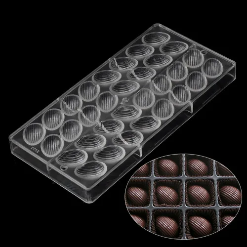 Miniatura 2 de Molde de Policarbonato para Chocolate Molde de Caramelo DIY Plástico Duro Transparente Utensilios de Repostería Herramientas de Pastelería 4