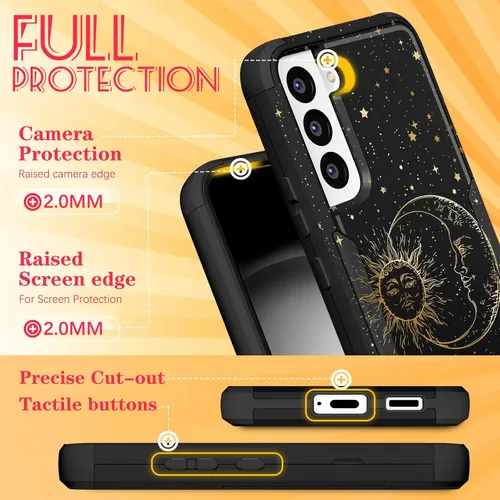 Miniatura 54 de Funda para Samsung Galaxy S22 - Funda de Teléfono para Mujeres Chicas Lindas Cubierta Diseño Único Estético Genial para Adolescentes Kawaii Fresa