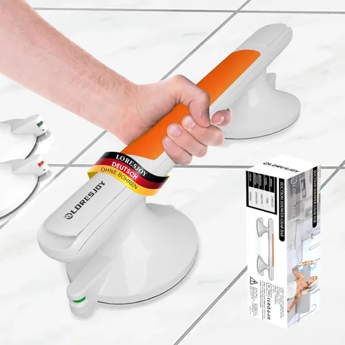 Miniatura 12 de Asas de ducha para succión de ancianos, barras de agarre para bañeras y duchas, barras de agarre de succión para ducha, barras de ducha