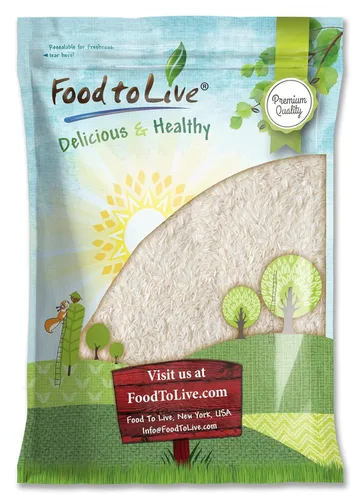 Miniatura 9 de Food to Live Arroz blanco de grano largo, 1 libra crudo, vegano, kosher. Fácil de cocinar. Se mantiene separado y esponjoso. Rico en hierro y bajo