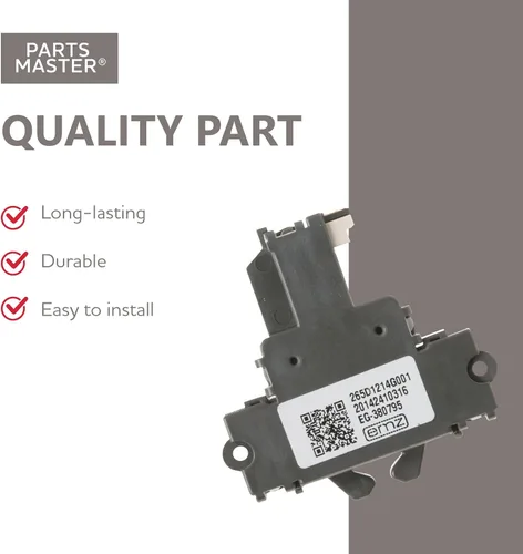 Miniatura 3 de Parts Master Reemplazo para cerradura de puerta de lavavajillas GE/Café/Haier - WD21X10490, PS6447681, AP5668411 - Reemplazo del pestillo
