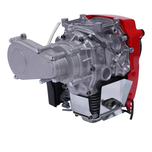 Miniatura 6 de Kit de motor de gasolina de 4 tiempos y 53 cc, motor motorizado de bicicleta de gasolina de gasolina, motor de doble cadena refrigerado por aire