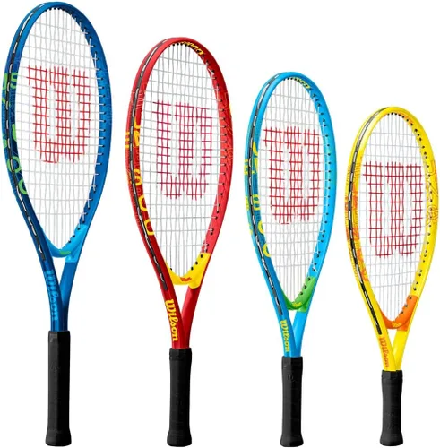 Miniatura 2 de Wilson US Open Junior Raqueta de tenis incluida con una bolsa de tenis Advantage – Juego de iniciación perfecto para niños de 3 a 10 años