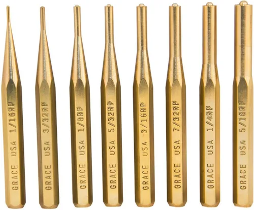 Miniatura 5 de Grace USAGrace USA Gun Care Brass Pin Punch Set
