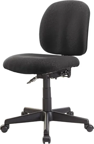 Miniatura 3 de Workpro™ - Silla - Silla de trabajo multifunción de tela de movilidad, negro/negro x 39 pulgadas de alto x 20 pulgadas de ancho - 39 pulgadas
