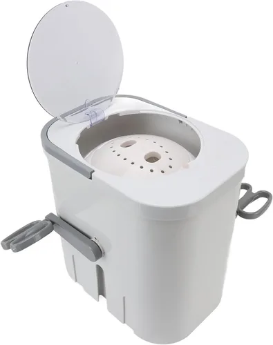 Miniatura 5 de Gonetre Lavadora de manivela manual Lavadora de ropa manual no eléctrica ahorro de energía portátil lavadora de manivela para dormitorio pequeño