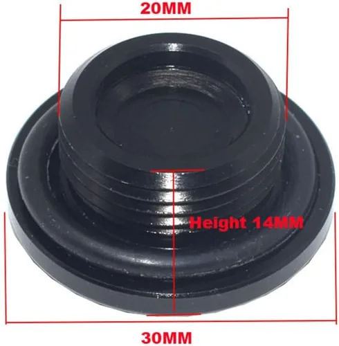 Miniatura 2 de FZ 1 motocicleta 20MM/30MM Magneto estator generador motor cubierta guardia lateral tornillo tapa para Yamaha FZ1 FZ1000 FZ6 FZ8 R1 2004-2008 2005