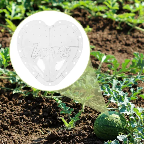 Miniatura 4 de Forma de fruta de sandía en forma de corazón para hortalizas y frutas de jardín que forman 7.28X7.28X4.52 pulgadas