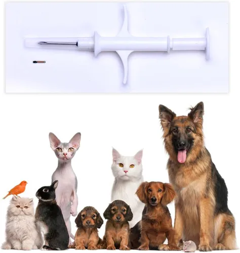 Miniatura 8 de RexID Kit de implante de microchip para mascotas de 0.049 in y 0.276 in junto con etiqueta de identificación inteligente para conectar al dueño