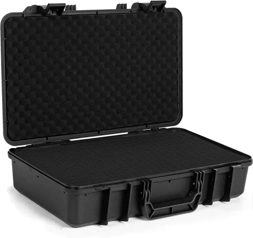 Miniatura 15 de Estuche de transporte duro, caja de almacenamiento a prueba de golpes con espuma personalizable, caja de herramientas protectora portátil de 11
