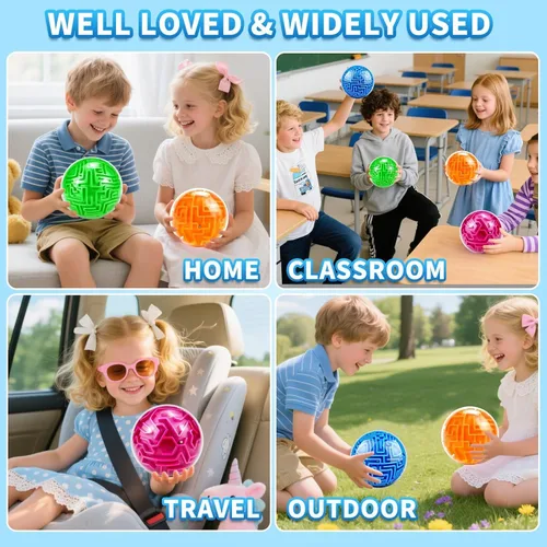 Miniatura 6 de YongnKids Amaze - Rompecabezas de pelota de laberinto secuencial de memoria 3D, regalos de juguetes para niños y adultos - Juego de desafíos