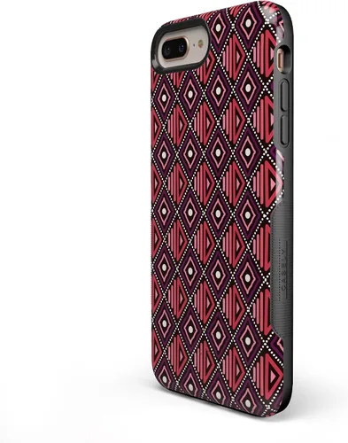 Miniatura 3 de Casely Funda para iPhone 6/7/8 Plus Funda con estampado de festival (solo buenas vibraciones)