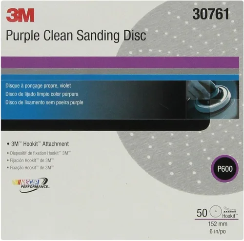 Miniatura 13 de 3M Cubitron II Hookit - Disco abrasivo de lijado limpio 31361, 3 pulgadas, grado 80+, paquete de 50 discos, prácticamente libre de polvo, alto