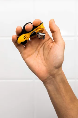 Miniatura 6 de Kit de inicio para afeitado de cabeza para hombres Moto con crema de afeitar HeadSlick de 5oz, navaja de afeitar, recambios de cuchillas Kit