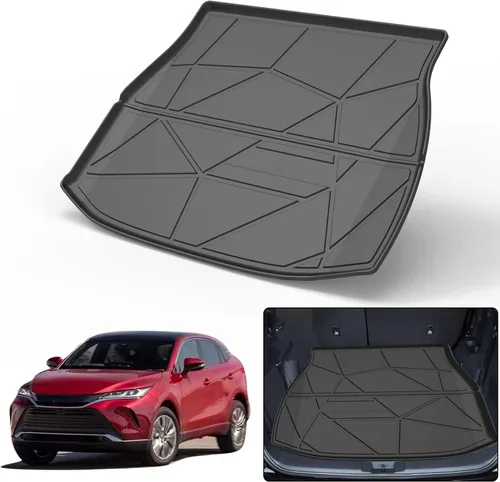 Miniatura 13 de Elsetyler Revestimiento de carga para Dodge Charger/Chrysler 300 – Negro TPO para todo clima de servicio pesado impermeable, bandeja de carga