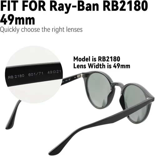 Miniatura 2 de Lentes de repuesto para gafas de sol Ray-Ban RB2180 de 1.929 in
