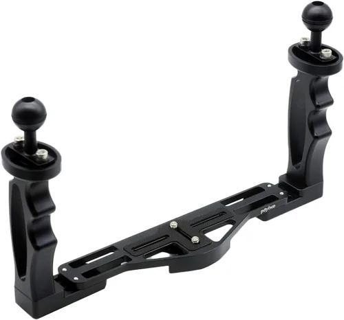 Miniatura 8 de Bandeja estabilizadora de luz de video subacuática, bandeja de aluminio ligera para GoPro OSMO y cualquier otra cámara con orificio de tornillo