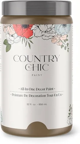 Miniatura 11 de Country Chic Pintura todo en uno estilo tiza para muebles, gabinetes, decoración del hogar, ecológica, acabado mate, imprimación incorporada y capa