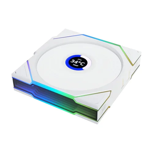 Miniatura 19 de Lian Li UNI - Ventilador Fan TL LCD Inalámbrico 120-Paquete Único-Señal Inalámbrica de 2.4 GHz, Ventilador ARGB-Espejo Infinito-Cadena de Margarita