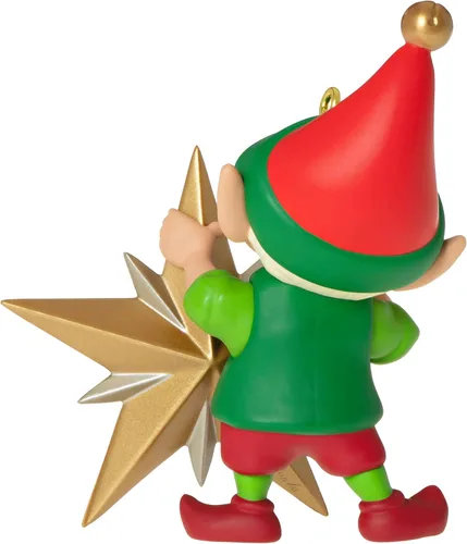 Miniatura 2 de Adorno Navideño Hallmark Keepsake 2023, Podadores de Árboles del Polo Norte, Regalos para Ella