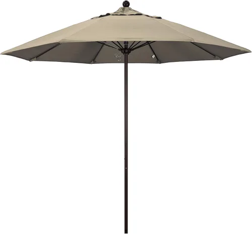 Miniatura 24 de California Umbrella Paraguas comercial para patio de la serie Venture, Negro