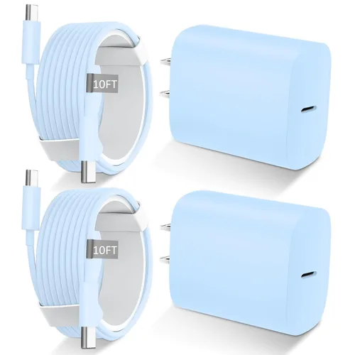 Miniatura 12 de Cargador de carga rápida para iPhone 17 16 y 15, cargador USB C tipo C de 10 pies de largo, cable de carga rápida para iPhone 17/Pro/Pro Max/17