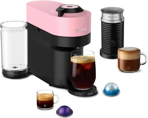 Miniatura 12 de Nespresso Edición Limitada Vertuo Pop+ Cafetera y Máquina de Espresso de De'Longhi, Amarillo Pastel