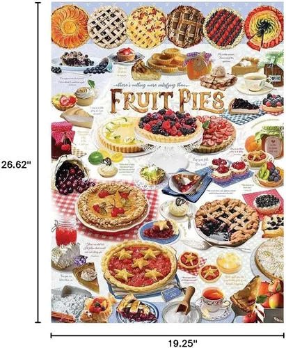 Miniatura 3 de Cobble Hill - Rompecabezas de 1000 piezas – Pie Time – Póster de muestra incluido