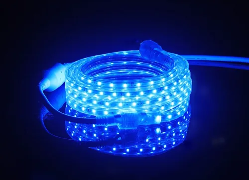 Miniatura 2 de CBconcept Listado UL, 20 pies, 2100 lúmenes, azul, regulable, 110-120 V CA, tira de luz LED plana flexible, 360 unidades 3528 SMD LED, uso