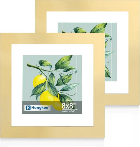 Miniatura 121 de Hongkee - Juego de 2 marcos de fotos, HK042515-MD5.5X8.5-BK(2PK)