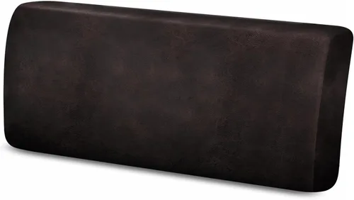 Miniatura 42 de Fundas de cojín tipo cuero para sofá, juego de fundas protectoras de muebles para sillón seccional, sofá biplaza de tela de elastano elástica