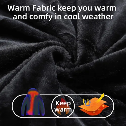 Miniatura 5 de WHATWEARS Men's Winter Coats Waterproof Ski Jacket for Men Snow Coat Windproof Mountain Jackets with Hooded