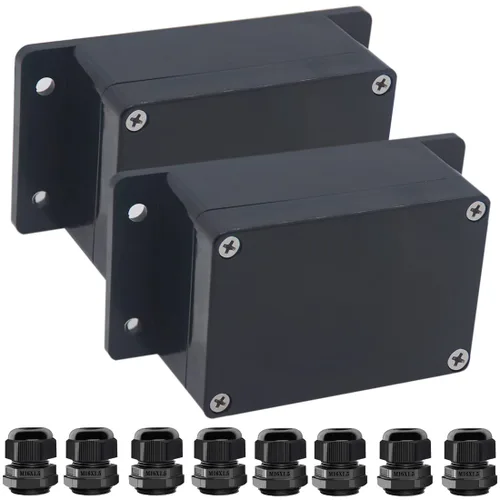 Miniatura 23 de Caja de conexiones Caja de conexiones IP65 impermeable de plástico ABS para proyectos eléctricos Caja de conexiones de alimentación Cajas